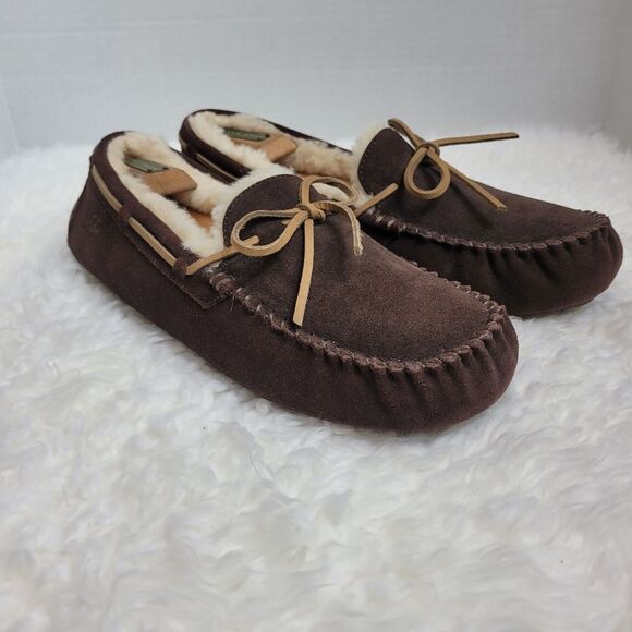 UGG Australia Olsen Men's Slipper Size  12.5  Brown Suede #1003390# Shoes - Picture 1 of 11